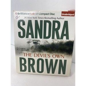 The Devils Own Astray & Devil Sandra Brown 3 CD'S 3Hours 41 mins Abridged Audio